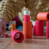 Little wooden toy colourful chararcters for free play from the LO set | Conscious Craft